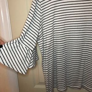 Adorable bell sleeve Stripe, Old Navy!